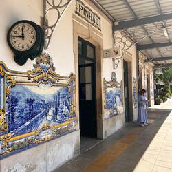 Bahnhof in Pinhão