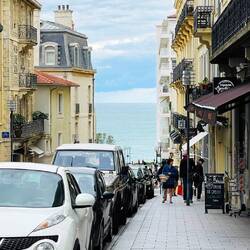 En Biarritz, cada calle es una postal.