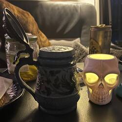 Stilvoll ein Bier zum Abendbrot 😉