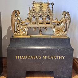 Eine Reliquie eines mir unbekannten Heiligen