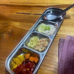 Prep for curry paste