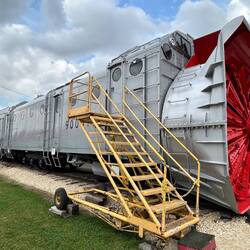 Union Pacific rotary snowplow