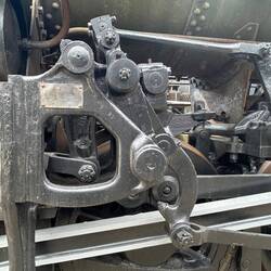 One for the tech-heads; modern Baker valve gear on a Grand Trunk Western Class P5g 0-8-0 switcher