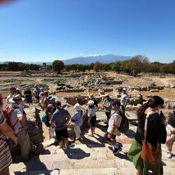 This is the view Paul and Silas would of had while in prison