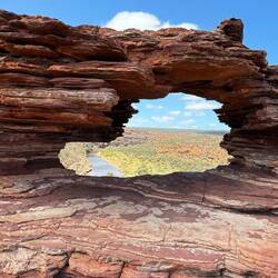 Natures window Kalbarri NP