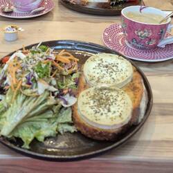 Kleine Stärkung und Aufwärmen