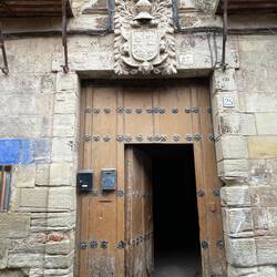 Lots of cool old doors here. This place is old!