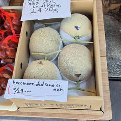 Eine Melone für gut 14 Euro geht aber auch nicht