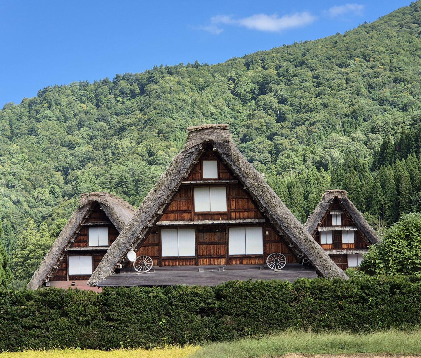 Das Bild mit ,The three Houses' kennt jeder Japaner