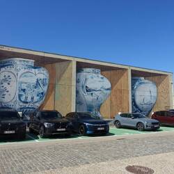 3D Street Art - Mural "Fragile" von dem niederländischen 3D-Künstler Leon Keer, Klimakatastrophen