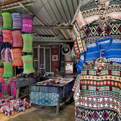 Colorful souvenirs, but only cheese stuff!