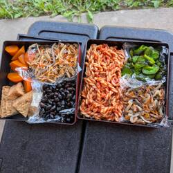 Mittag (+ warmer Reis)