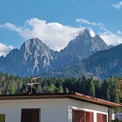 Part of the Dolomites from San Candido