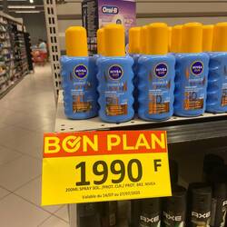 Im Supermarkt fühlt man sich wie zuhause...nur die Preise sind exotisch: Nivea 16,68€