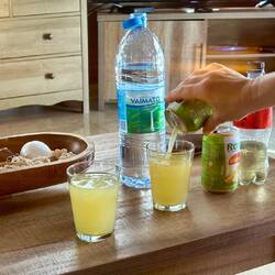 Für Kaffee ist es viel zu heiß..