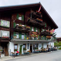 Lunch @ Alti Mezg — Mürren, Switzerland.