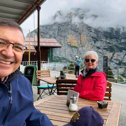 Lunch at Alti Mezg — Mürren, Switzerland.