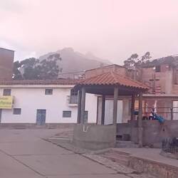 From our accommodation in Shilla. Rain is about to pelt it down