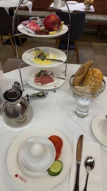 Das Frühstück im Landgasthof zum Herz in Trauchgau