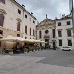 Righetti Ristorante. It was so good we had lunch and dinner there.