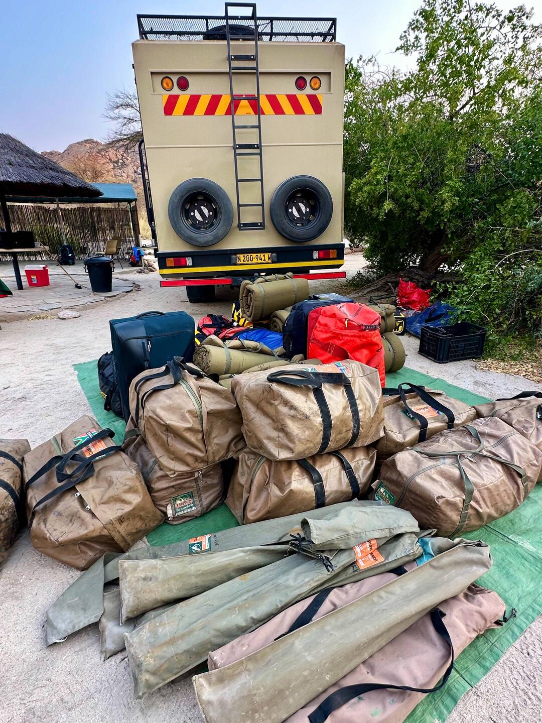 Das muss jetzt nur noch verstaut werden