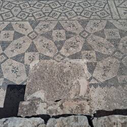 Eine römische Ansiedlung, die Ruinenstadt Volubilis.