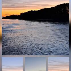 Am Ende des Tages wieder auf dem Schiff, das weiter nach Hârsova fährt.