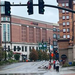 Macy's-doing well in Providence when stores generally aren't at this time