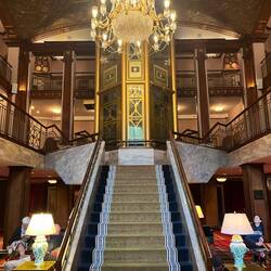 Lobby of our hotel-The Graduate but was the Biltmore