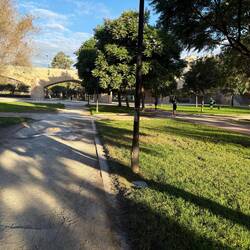 River bed park