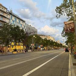 Main Street of Barcelona