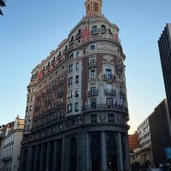 Gringott's Bank! Actually a bank building in Valencia