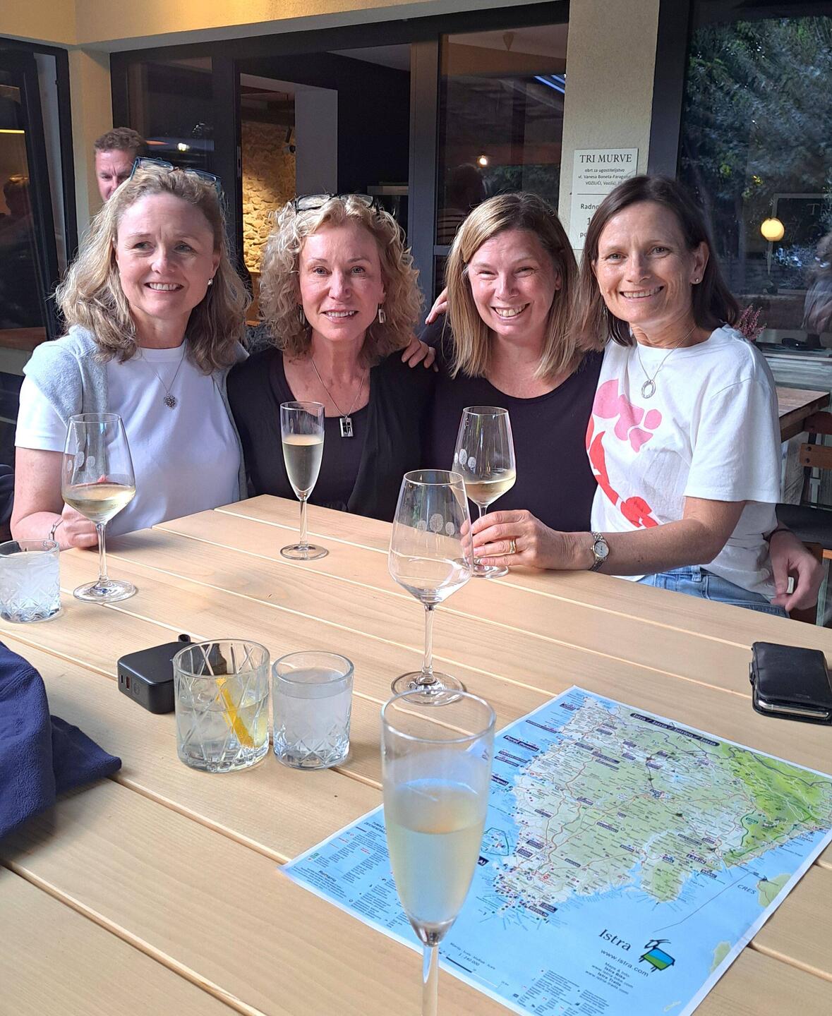 Kate, Emily, Gayle and Tara