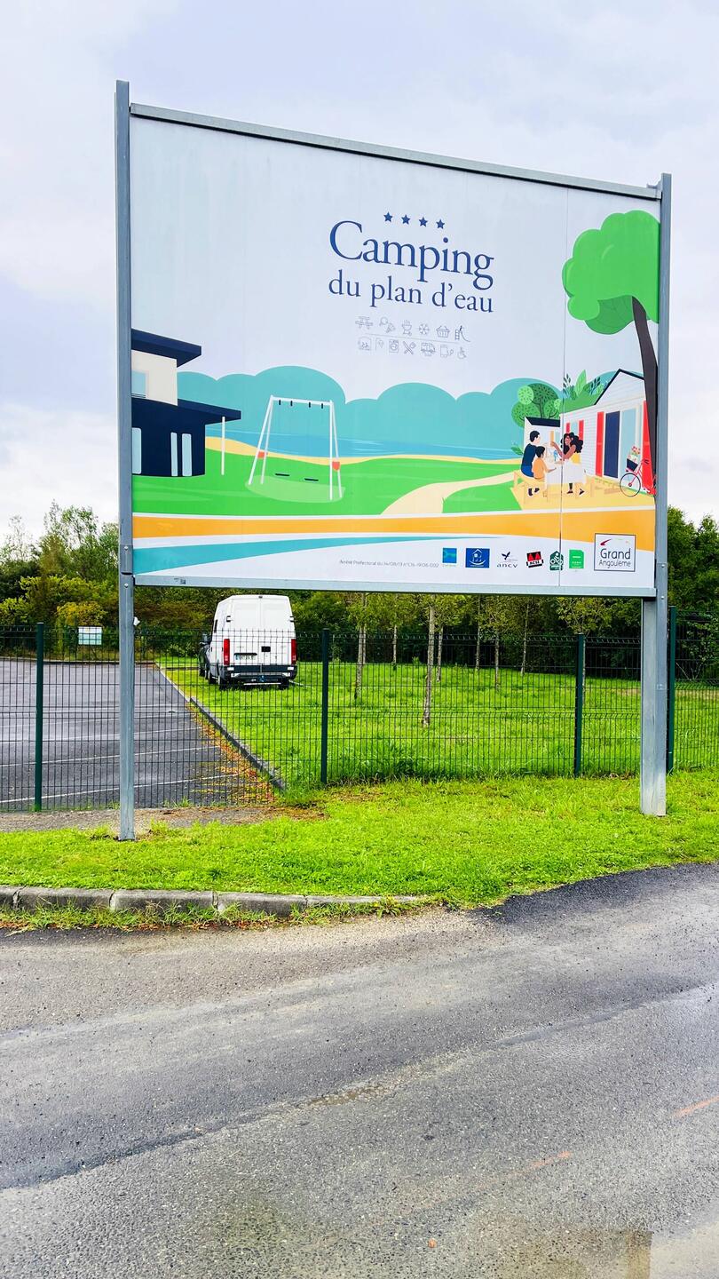 Nuestro camping de hoy en Angoulême en Francia