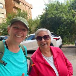 This lady saw me looking for my hostel and walked me all the way there. She was so kind and friendly