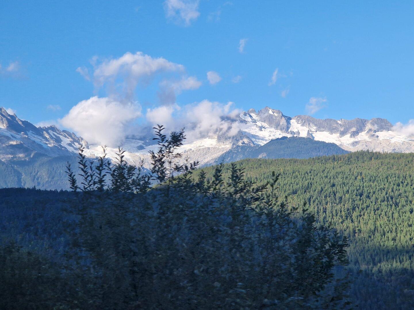 ...auf der Fahrt von Whistler nach Vancouver....