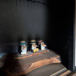 Opened the only cupboard in the room and found these, I think it's a trap