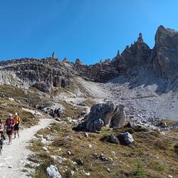 Scenery near the main refugio