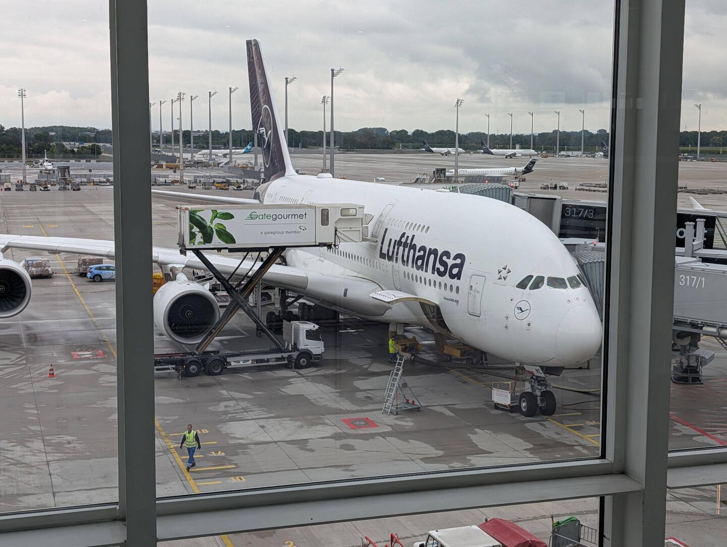 Finally got to fly in an A380