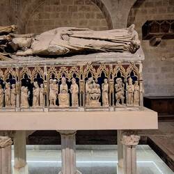 Tomb of St Narcis in the Basilica