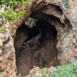 Blick in den Tunnel am Split Mountain
