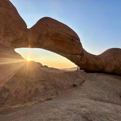 Felsentor im Morgenlicht