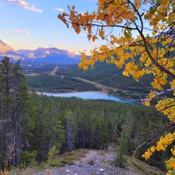 Blick auf Grassi Lake