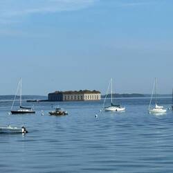 Fort Georges from land