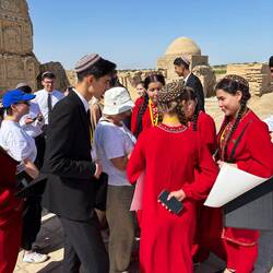 The students asking me about international architects