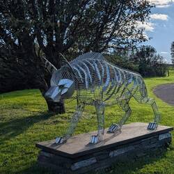 Nun bei der Distillery Wolfburn...