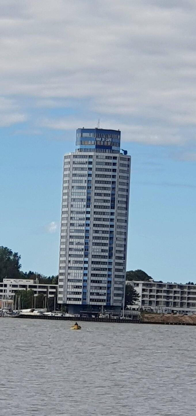Wikinghaus, markantes Wohnhaus und Wahrzeichen