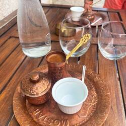 Bosnischer Kaffee vom Hotel offeriert