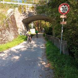 On the bike route to Vallodobbiadene
