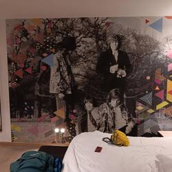 We were assigned the Pink Floyd room